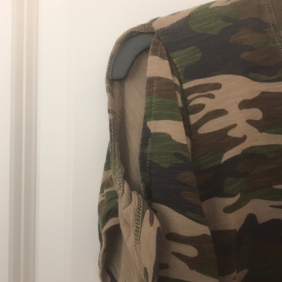 Sanctuary So Twisted T-Shirt Dress in Camouflage Print - Picture 7 of 7